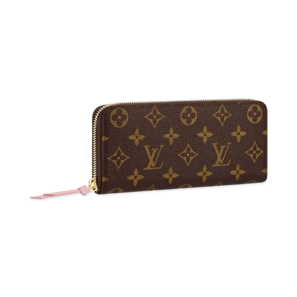 Louis Vuitton Clemence Wallet Monogram "Rose Ballerine"