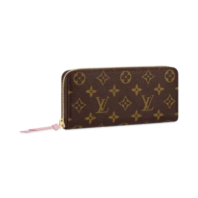 Louis Vuitton Clemence Wallet Monogram "Rose Ballerine"