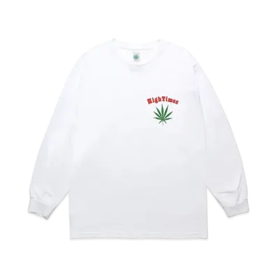 WACKO MARIA HIGH TIMES / Long Sleeve T-shirt "White"