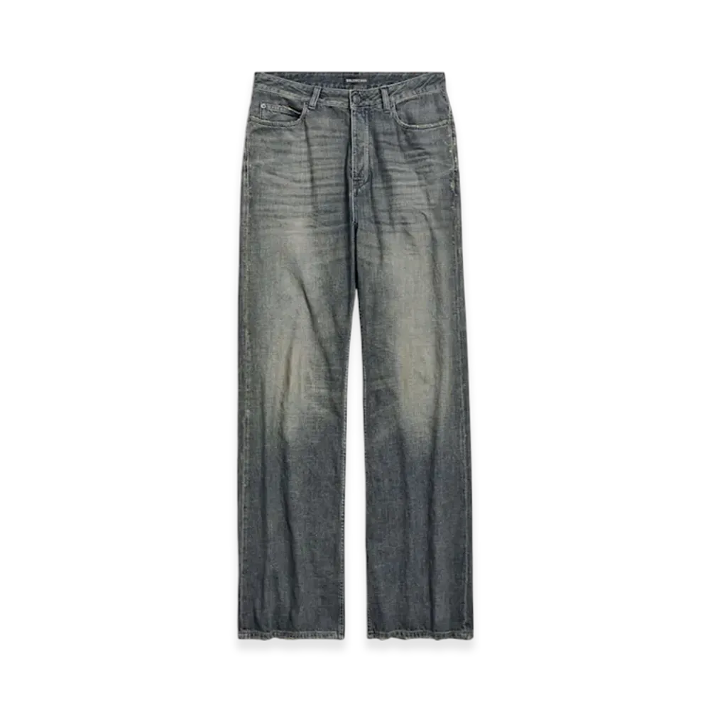 BALENCIAGA Low Crotch Pants "Blue"