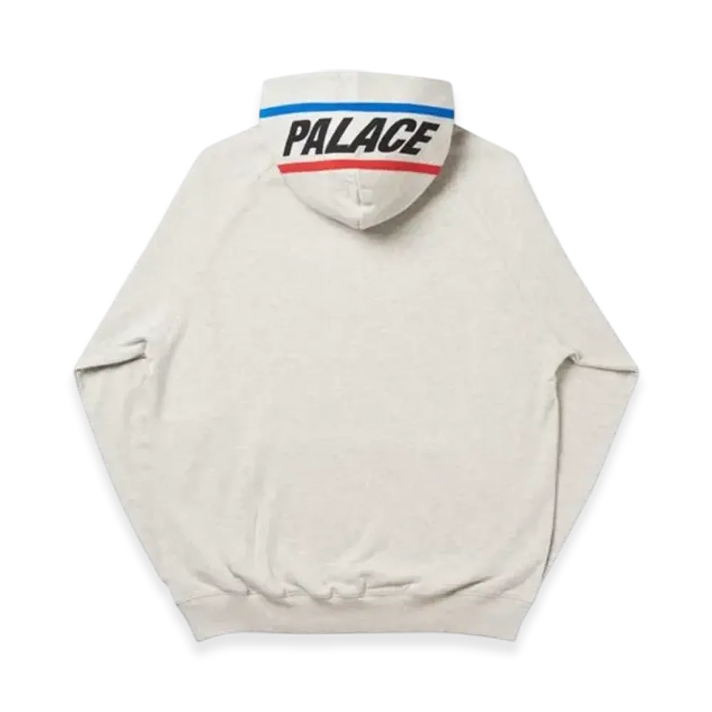 PALACE Classic Fix 1/4 Zip "Grey Marl"