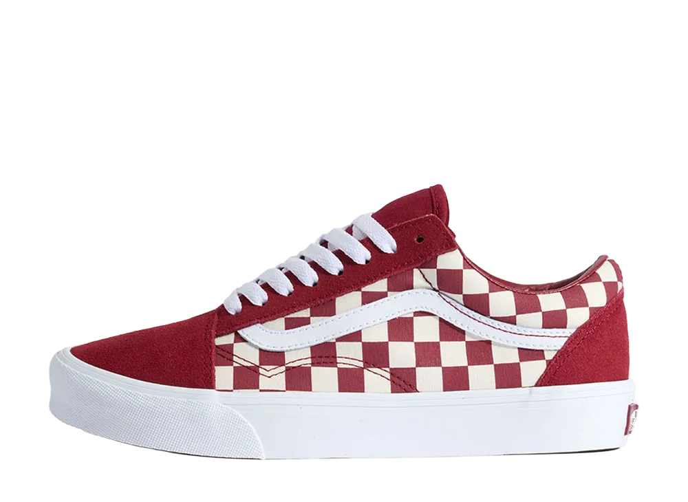 Vans Old Skool Checkerboard "Red"