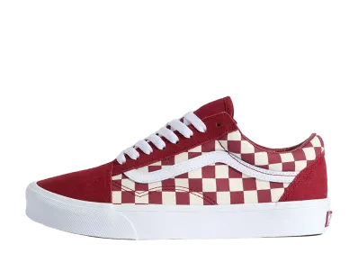 Vans Old Skool Checkerboard "Red"