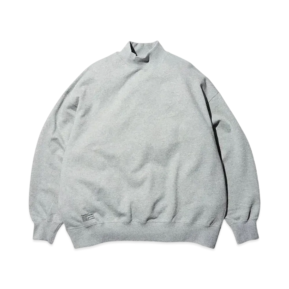FreshService Light Oz Mock Neck Sweat "H.Gray"