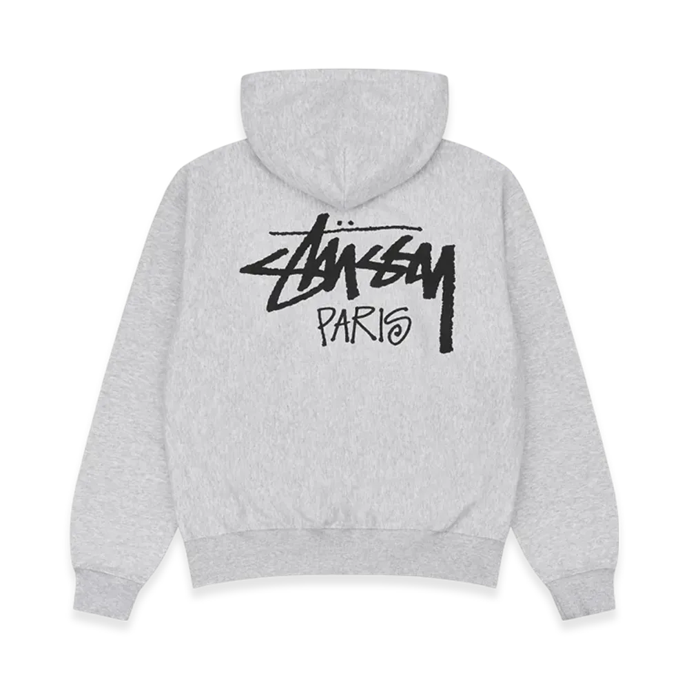 Stussy Stock Paris Hood "Ash Heather"