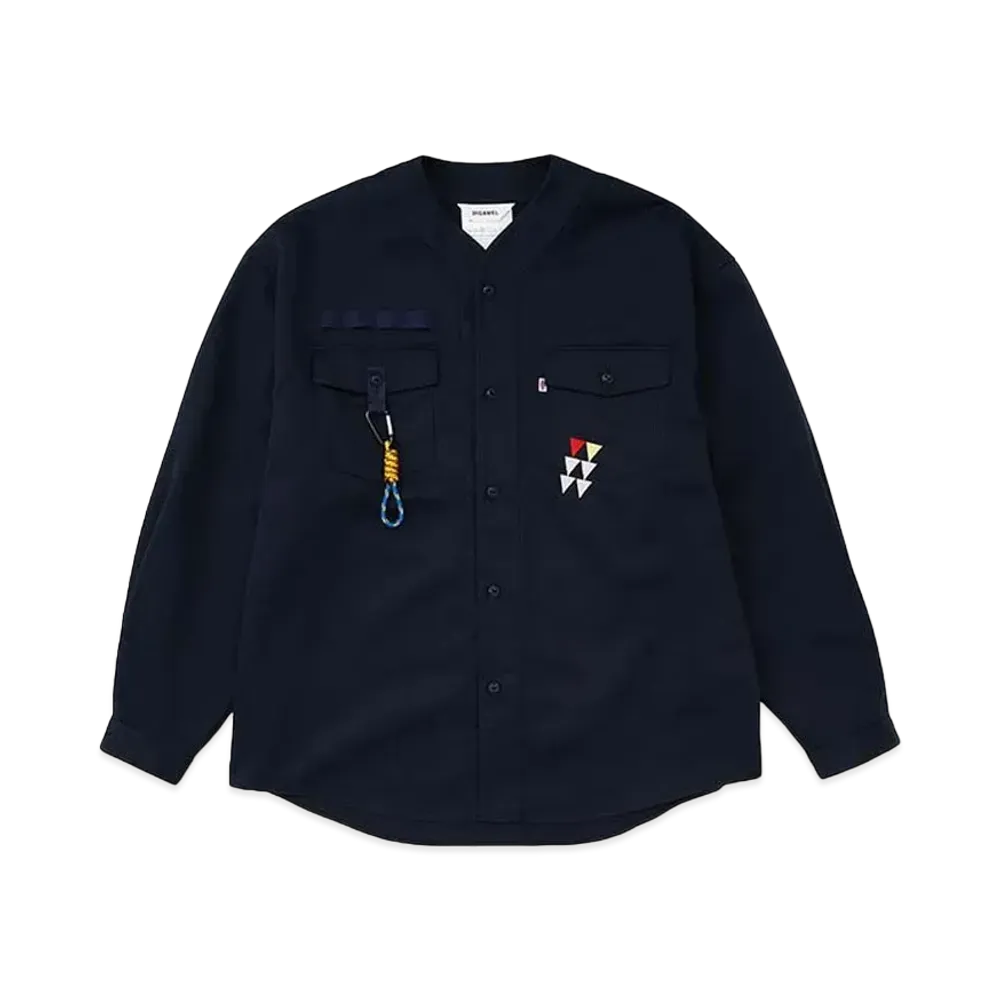 DIGAWEL Cub Scouts Oversized Shirt (Dickies × DIGAWEL) "Navy"