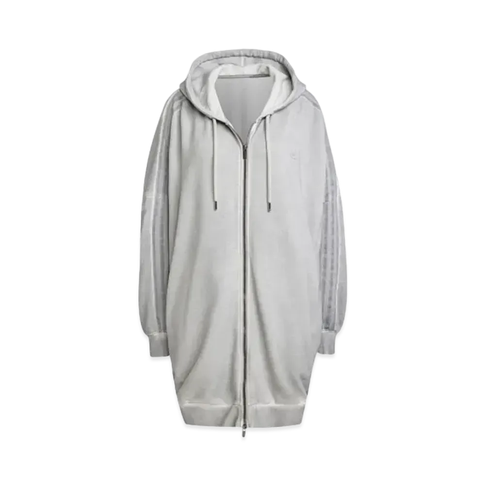adidas Adilenium Season 2 Washed oversize Full-Zip Parka (Gender Neutral) "Gray Two"