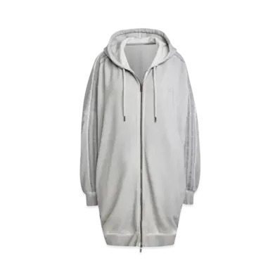 adidas Adilenium Season 2 Washed oversize Full-Zip Parka (Gender Neutral) "Gray Two"