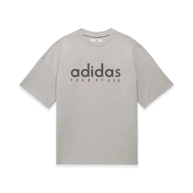 adidas x FEAR OF GOD ATHLETICS Quick-Dry Jersey Short Sleeve T-Shirt "Medium Grey Heather"