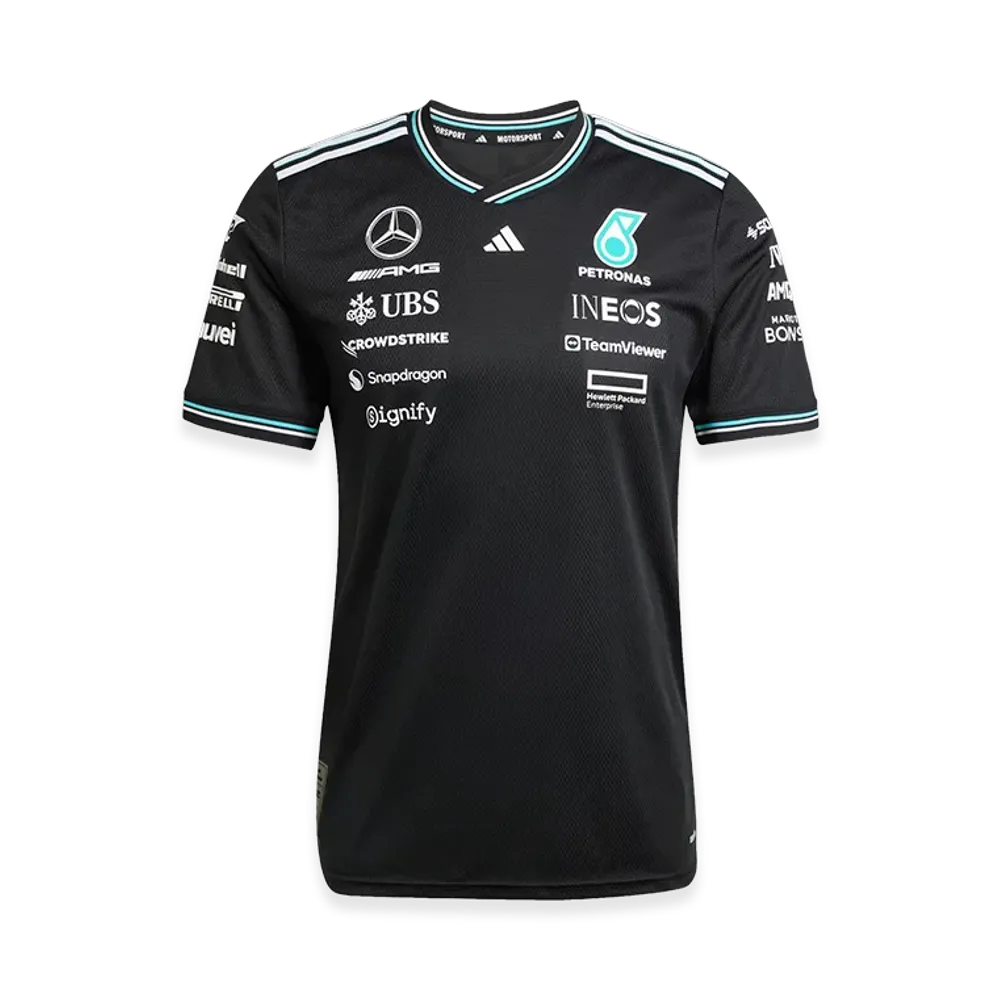 adidas Mercedes-AMG Petronas F1 Team Authentic Driver Jersey "Black/White"