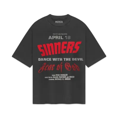FEAR OF GOD Sinners Tee "Black"