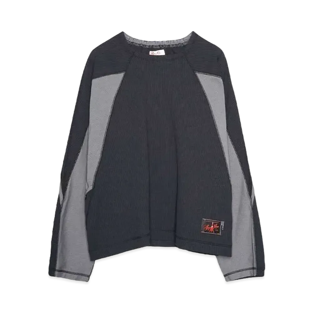 SYUMAN. Active longsleeves "Blk"