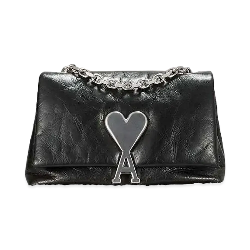 AMI PARIS Voulez-Vous Mini Bag "Black"