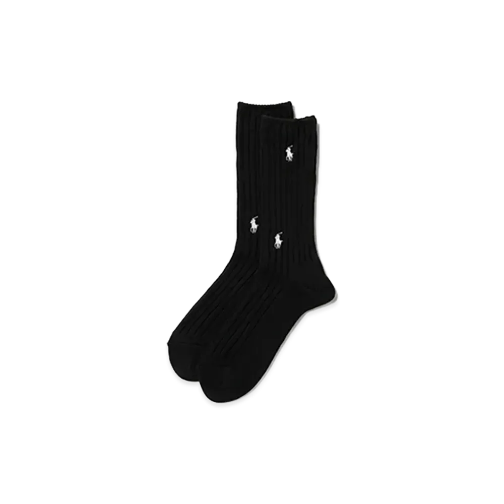 BEAMS x Polo Ralph Socks "Black/White"