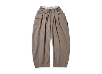CLESSTE Side Flap Curve Pants "Mocha"