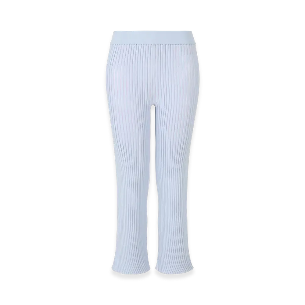 ISSEY MIYAKE Stripe Plating Knit "Blue"