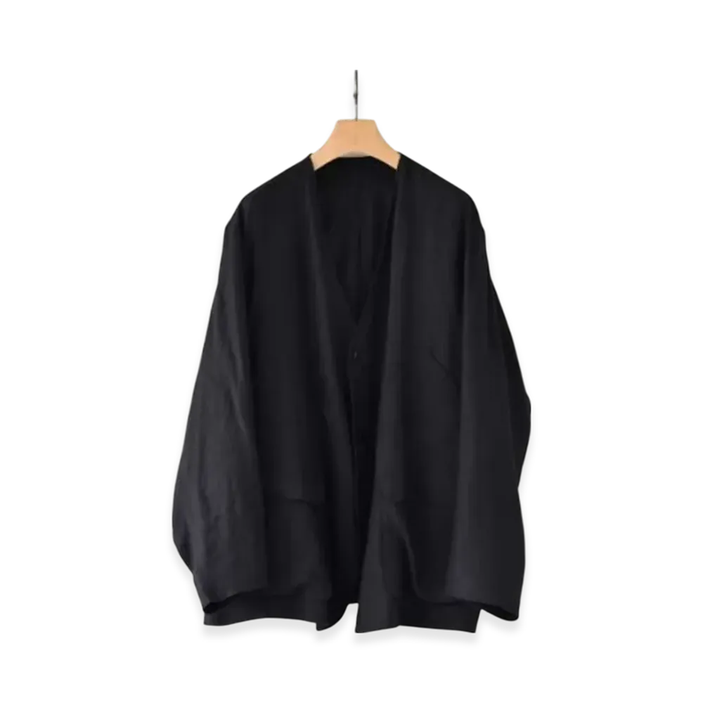 COMOLI Canapa Hunting Jacket "Black"