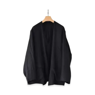 COMOLI Canapa Hunting Jacket "Black"