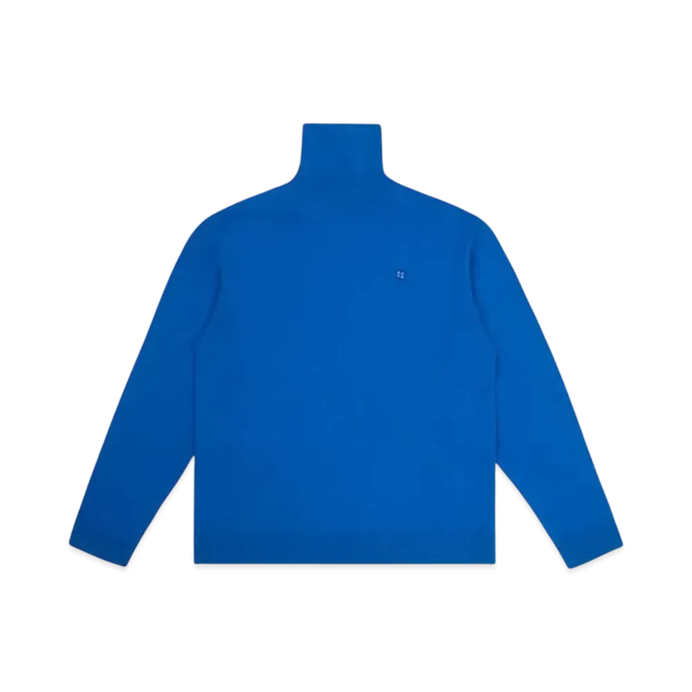 ADERERROR Tag Turtleneck Knit 01 "Blue"