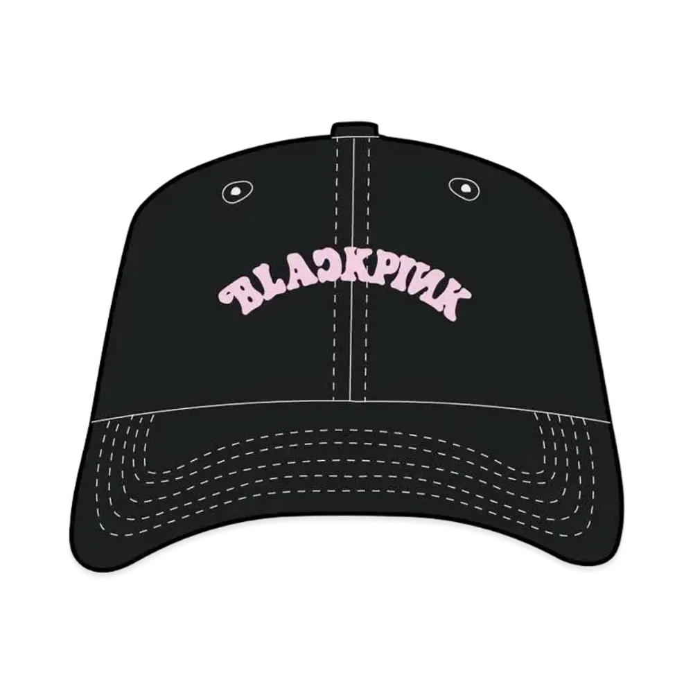 Verdy x BLACKPINK Born Pink Pop Up Dad Hat "Black"