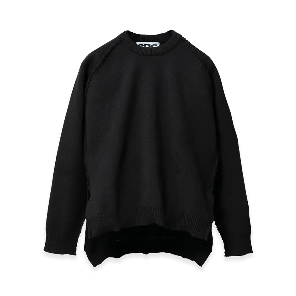 COMME des GARCONS CDG Outsided Seam Pullover "Black"