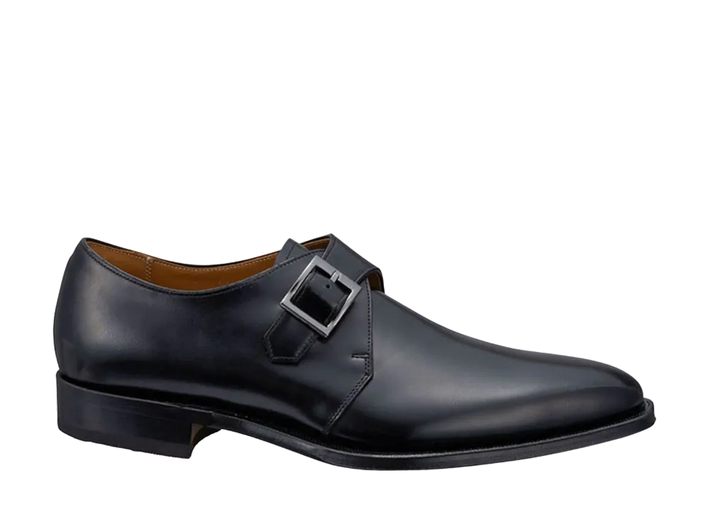 REGAL Monk Strap Calf Leather "Black" 07WRCH