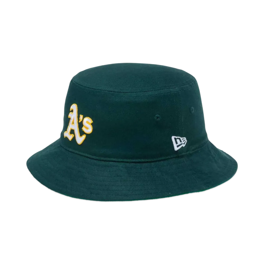 NEW ERA Bucket 01 MLB Reversible Hat Oakland Athletics "Dark Green/Kelly Green"