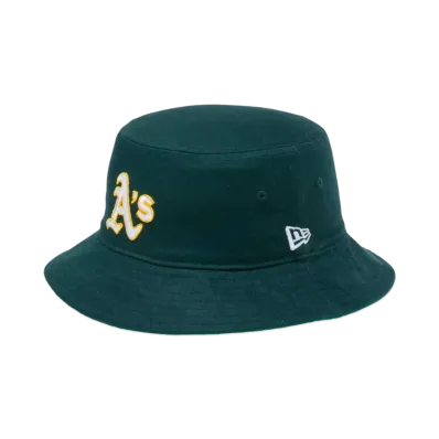 NEW ERA Bucket 01 MLB Reversible Hat Oakland Athletics "Dark Green/Kelly Green"
