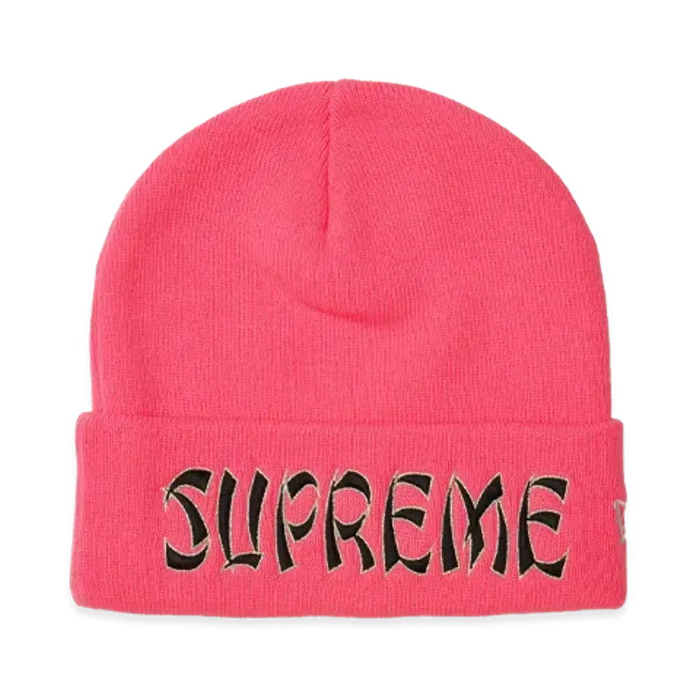 Supreme New Era Action Beanie "Pink"