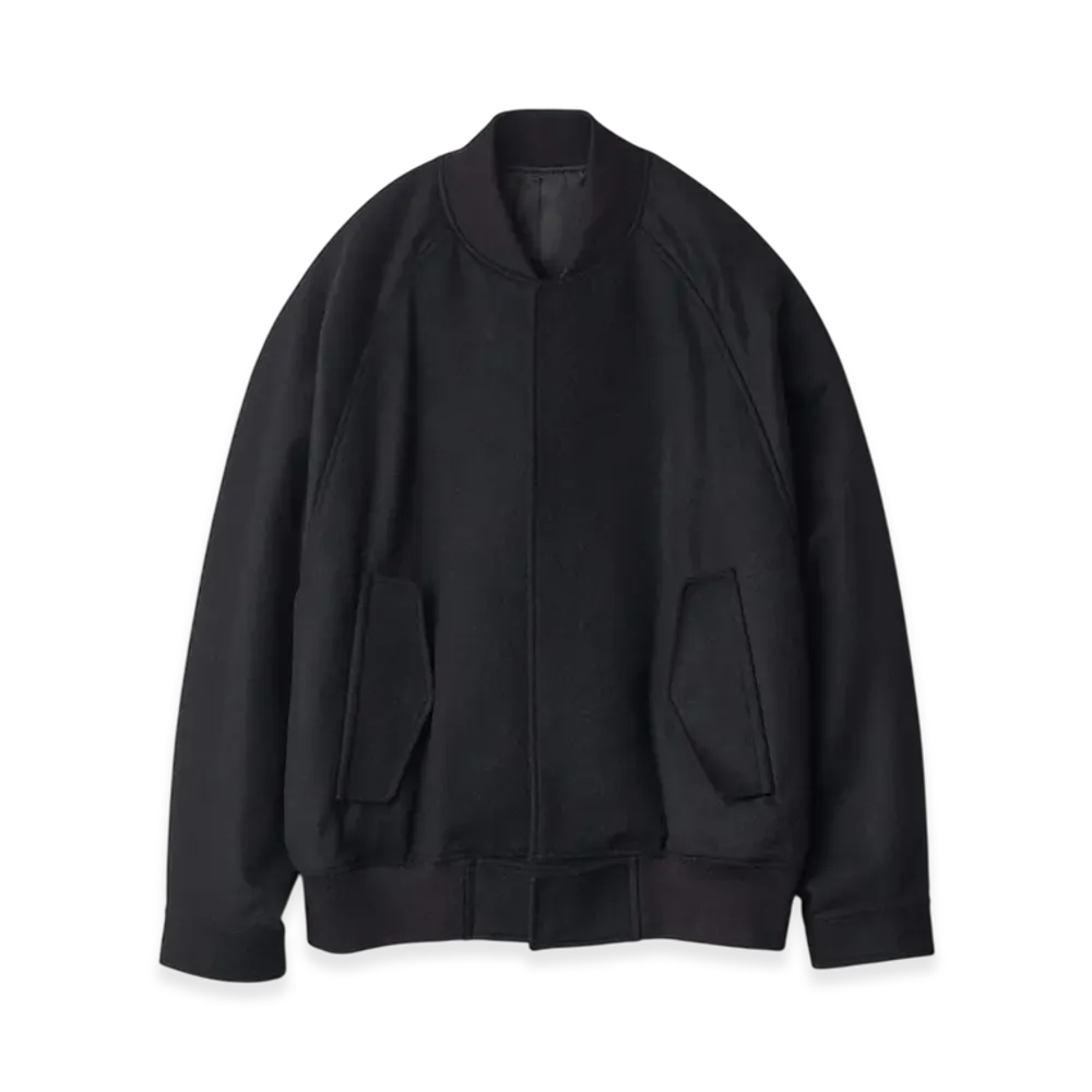 ssstein Wool Cashmere Beaver Studium Jacket "Black"