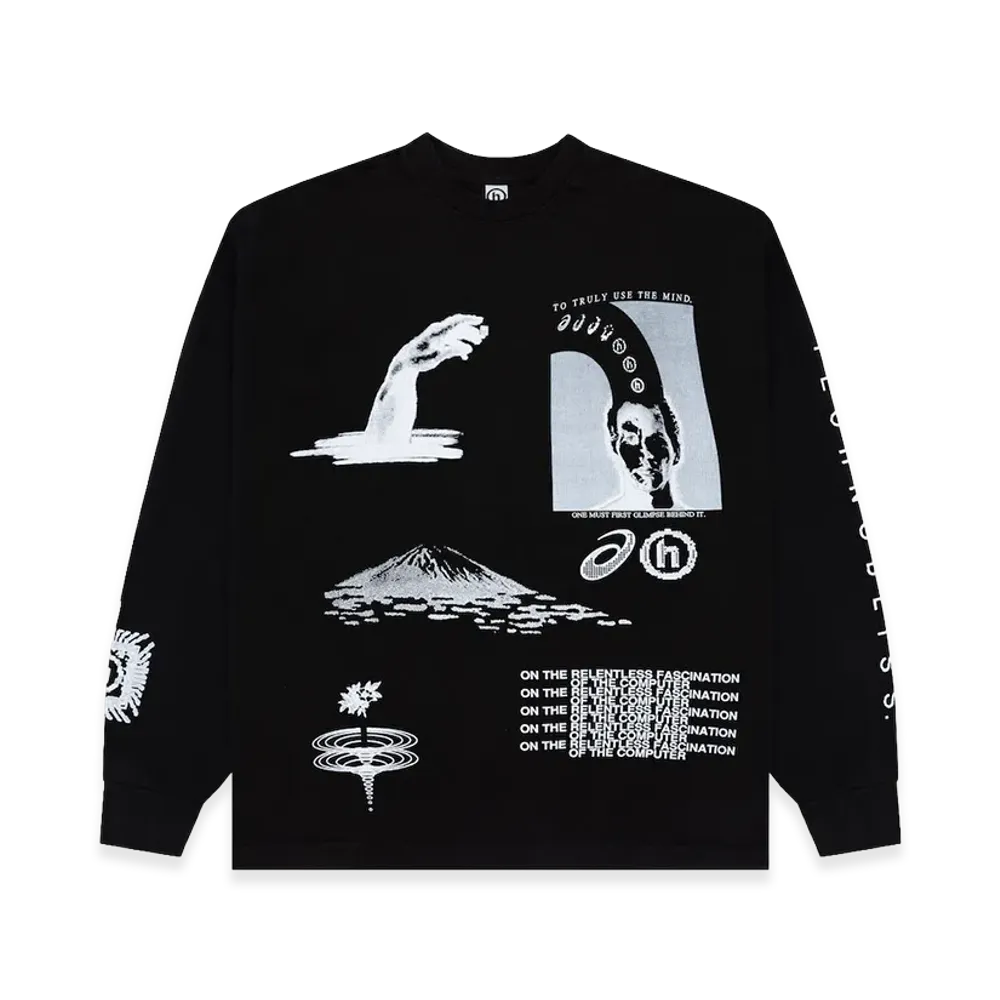 Asics x Hidden NY LS Tee "Black"