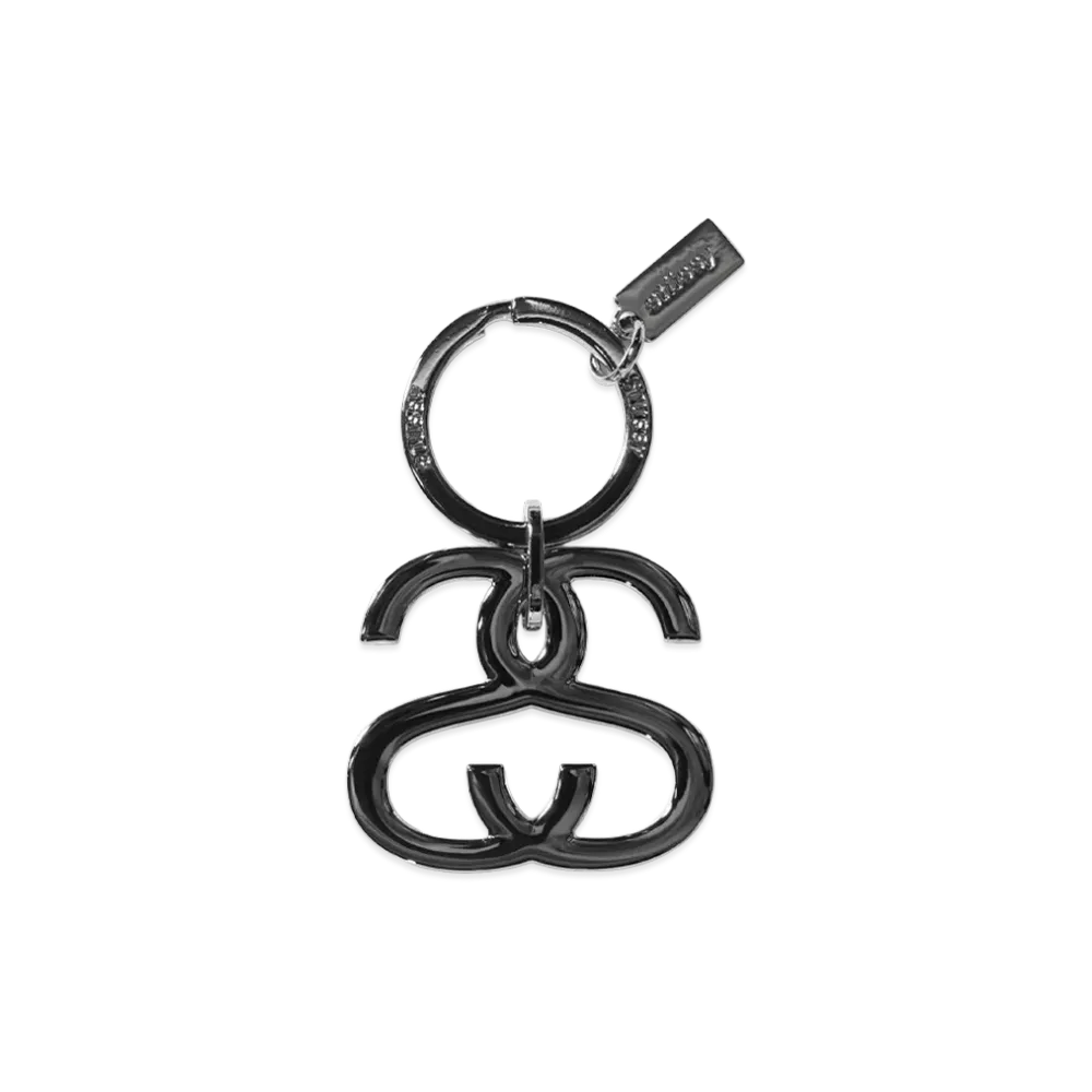 Stussy SS Link Keychain "Silver"