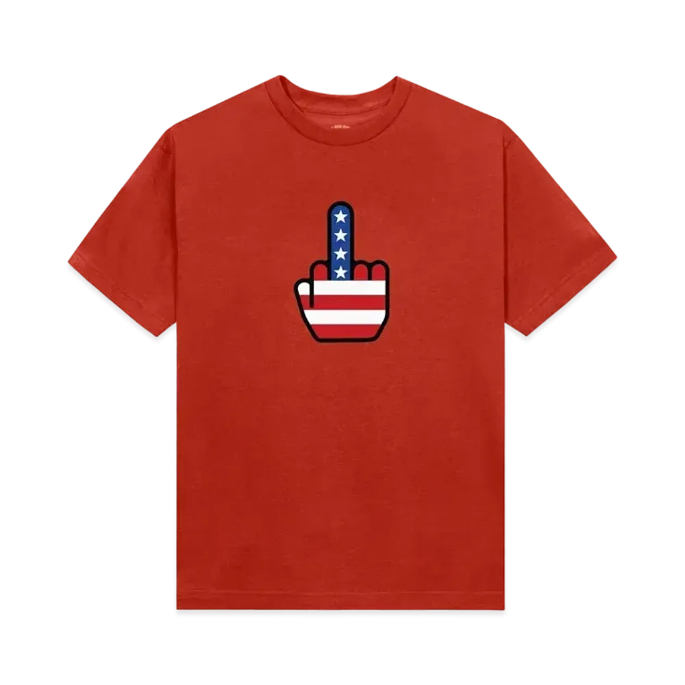 ANTI SOCIAL SOCIAL CLUB Deuces Tee "Fiery Red"