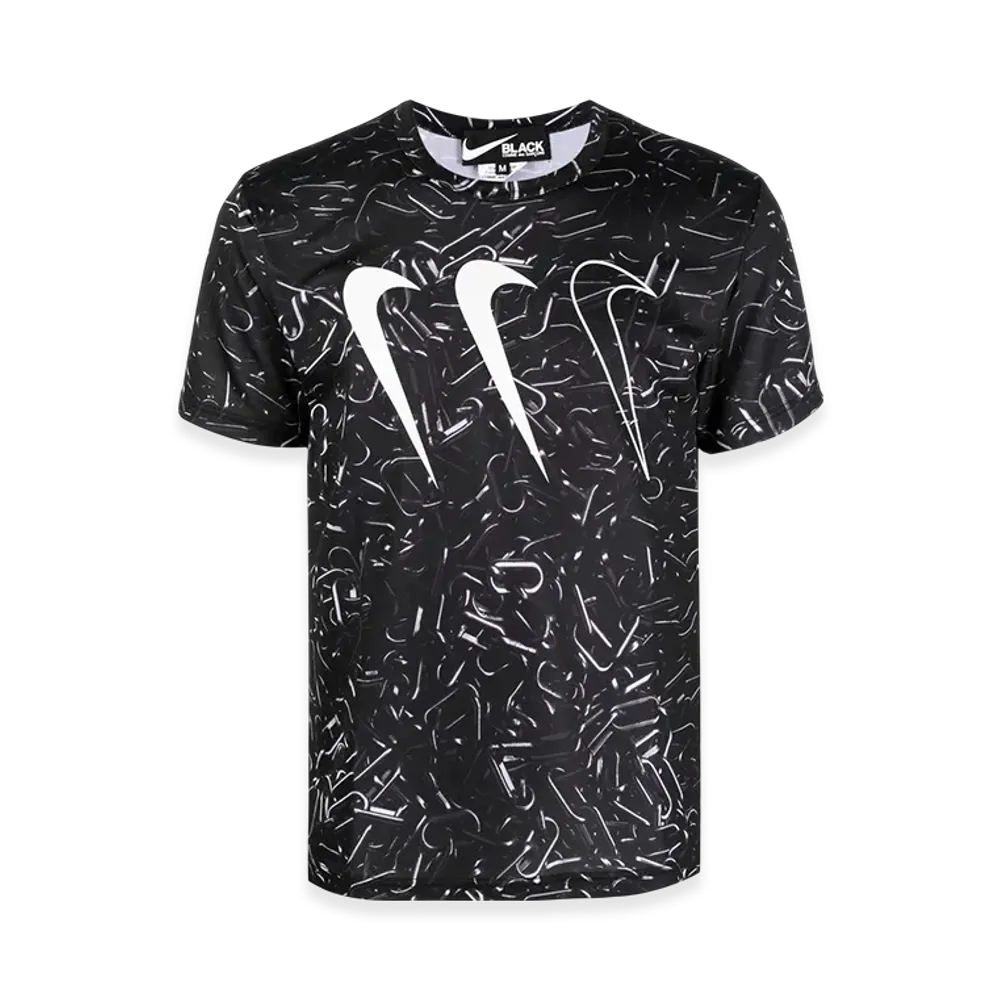 BLACK COMME des GARCONS Logo Tee "Black"
