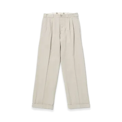 T.T Taiga Takahashi LOT.201 Work Trousers "Beige"