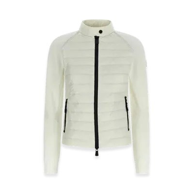 MONCLER Women's Padded Cardigan "White"