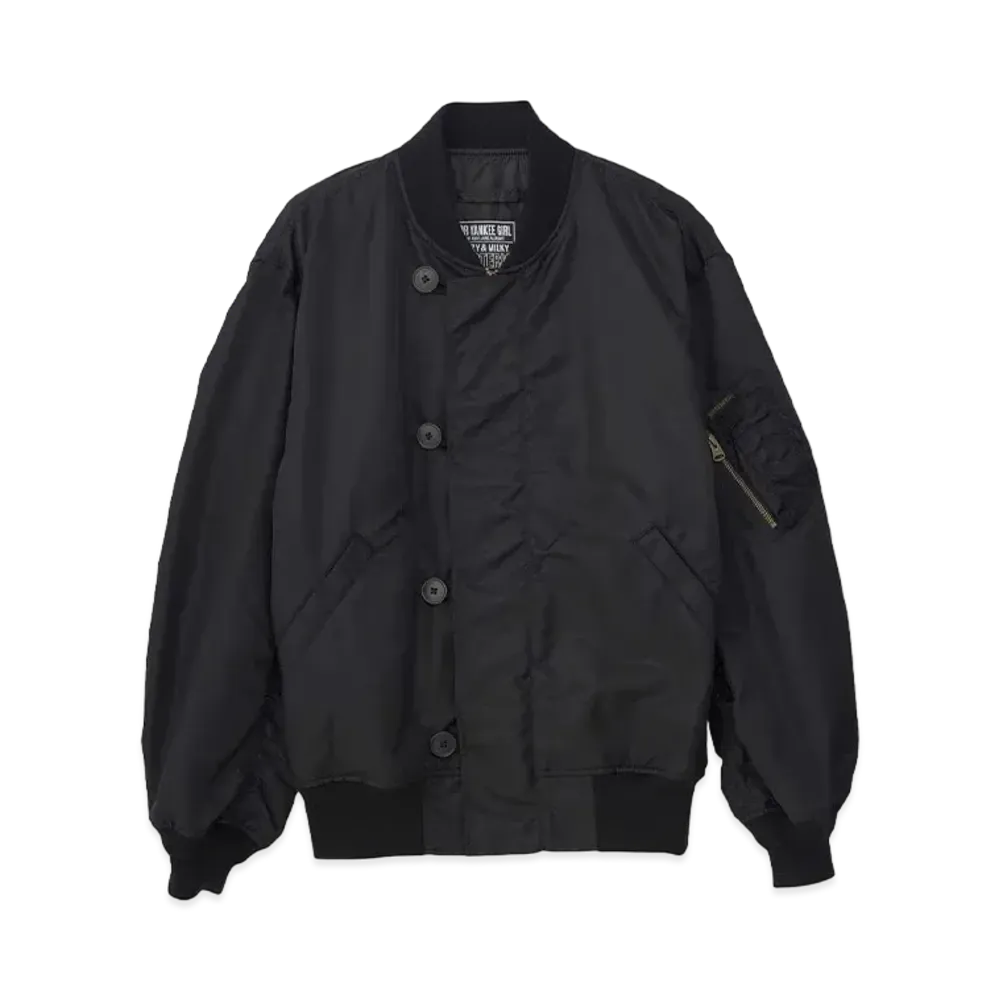 HYSTERIC GLAMOUR Flight Jacket "Black"
