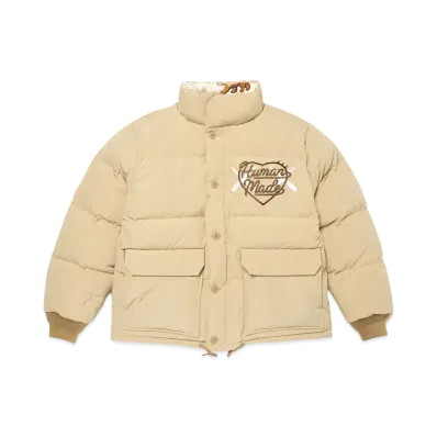 HUMAN MADE x KAWS Made Down Jacket "Beige"