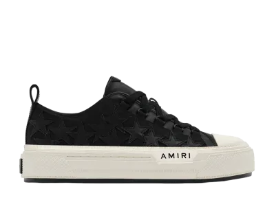 AMIRI Stars Court Low "Black"
