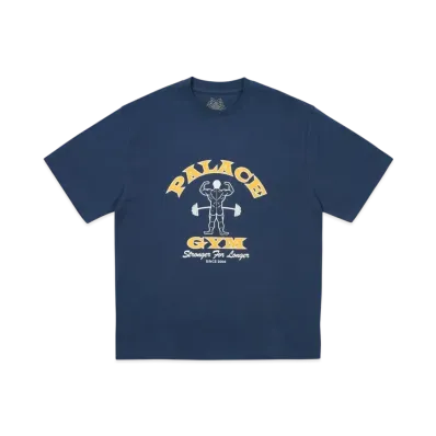 PALACE Stronger For Longer T-Shirt "Navy"