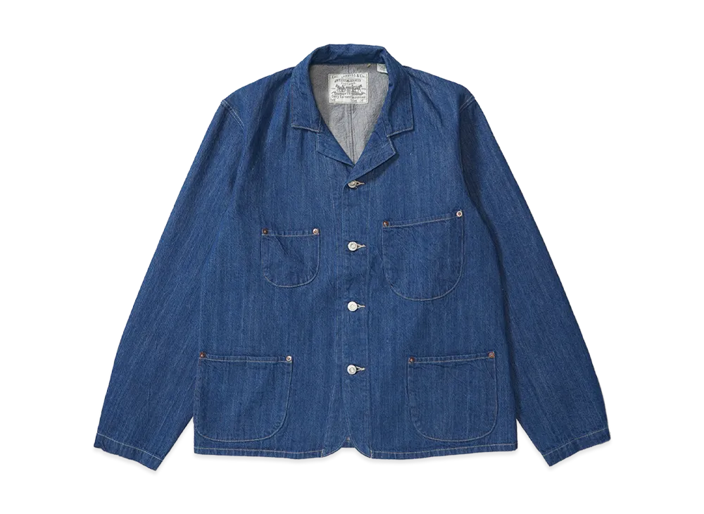 LEVI'S Vintage Clothing 19th Century Sack Coat "Indigo"
