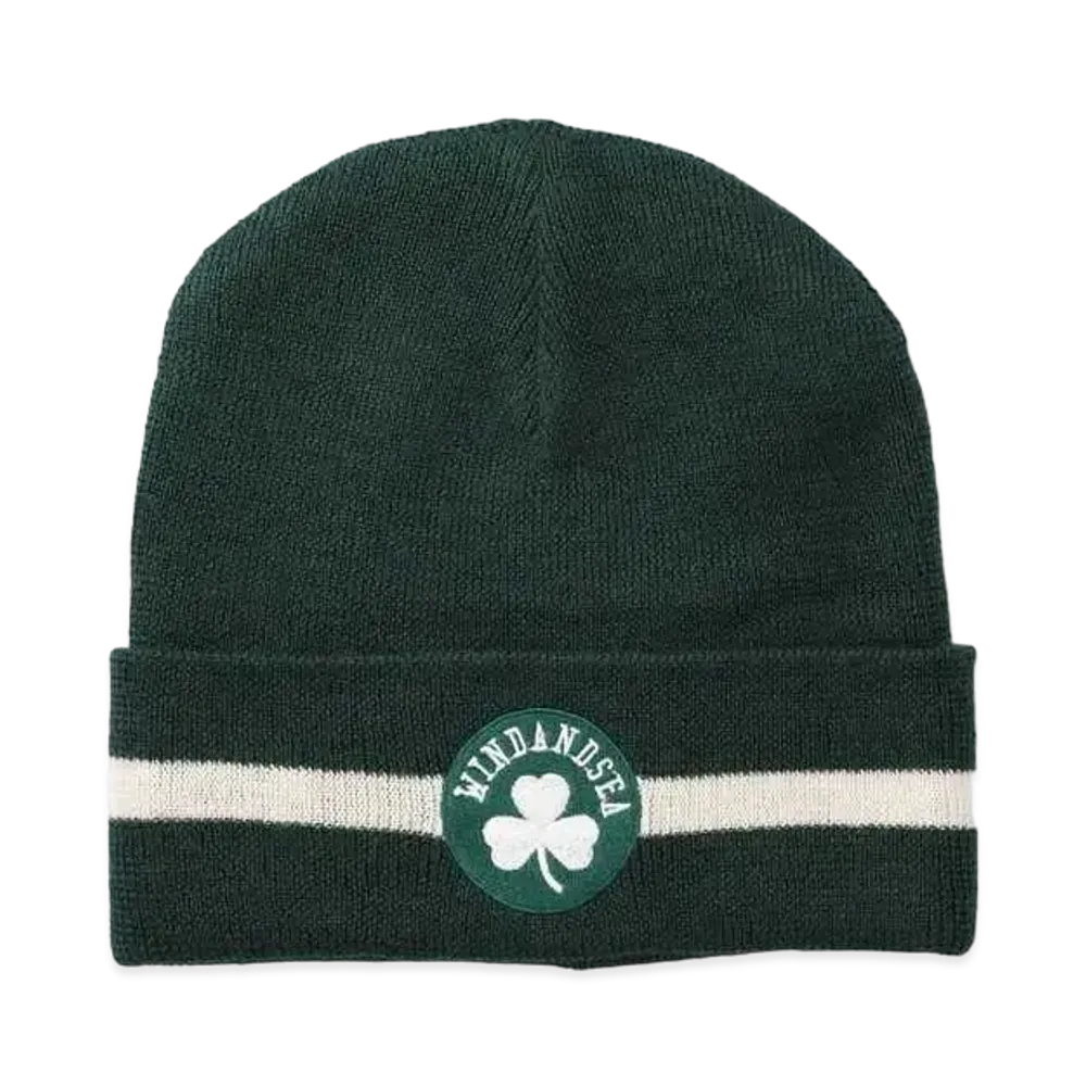 WIND AND SEA x NBA Cotton Knit Beanie (Boston Celtics) "BOS"