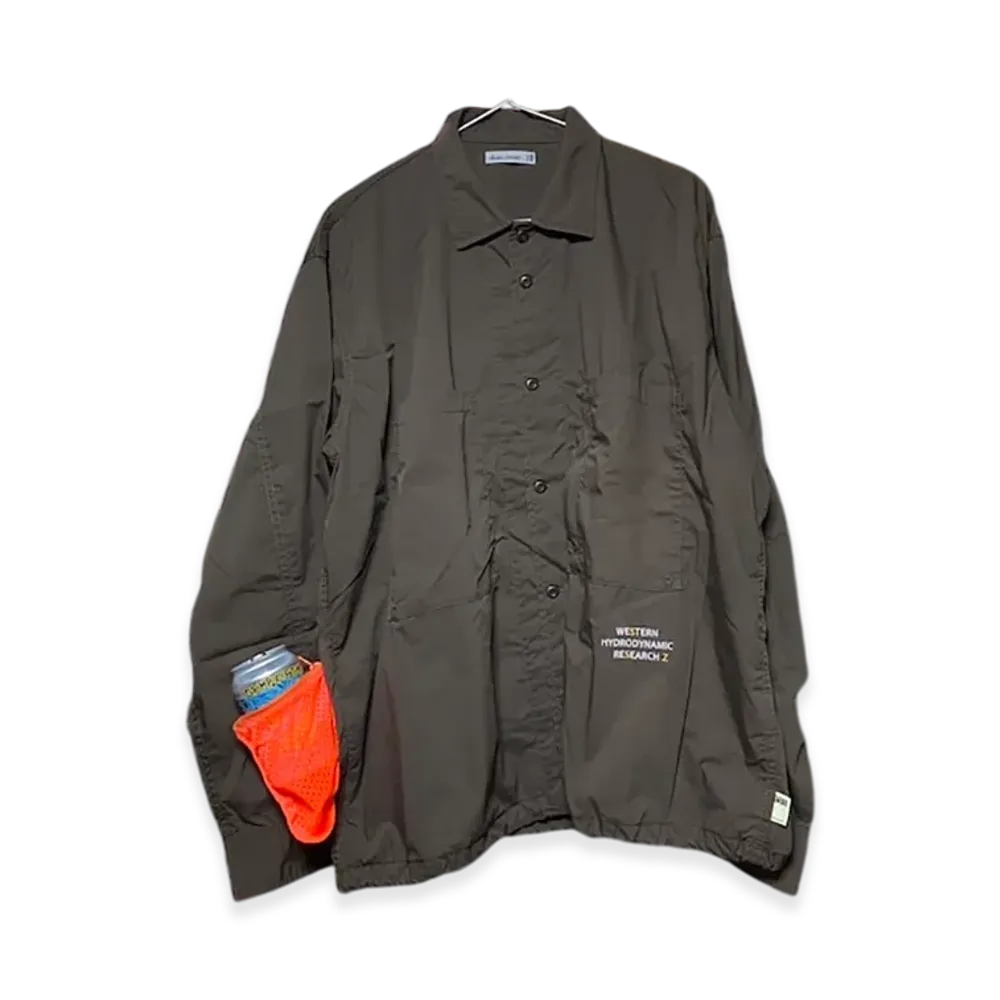SSZ x Western Hydrodynamic Research BD Shirt "Brown"