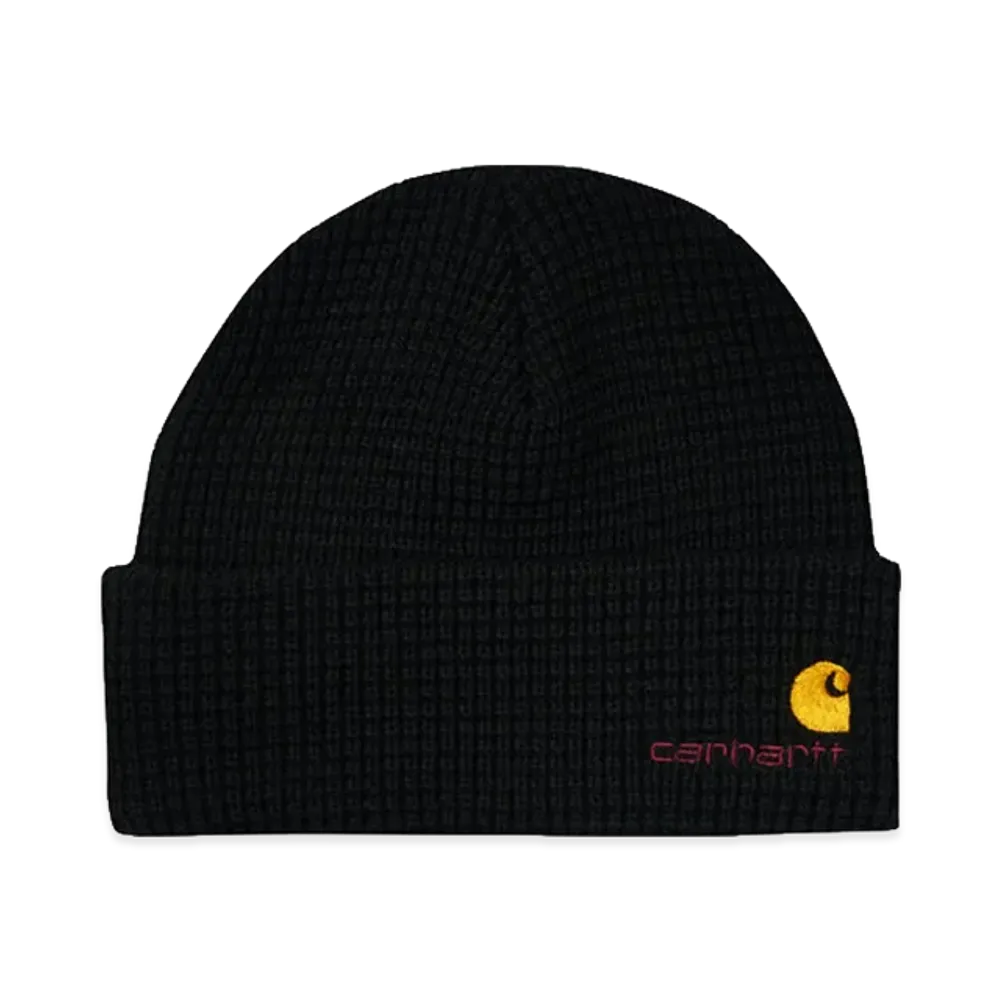 Carhartt WIP American Script Beanie "Black"