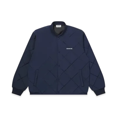 Mercedes Anchor inc. Bold Logo Quilted Jacket "Navy"