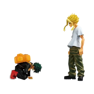 BANDAI "Ichiban Kuji" -My Hero Academia -The Story of Becoming the Greatest Hero-- A Prize Izuku Midoriya & All Might MASTERLISE PLUS