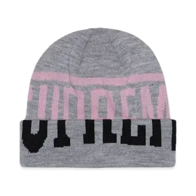 Supreme New Era 2-Tone Logo Beanie "Grey"