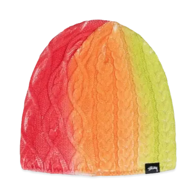 Stussy Skullcap Spray Knit "Orange Multi"