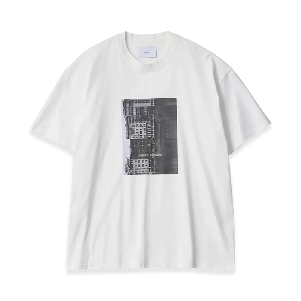 ssstein Oversized Print Tee -Subtlety- (Marcerized) "White"