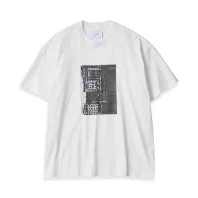 ssstein Oversized Print Tee -Subtlety- (Marcerized) "White"